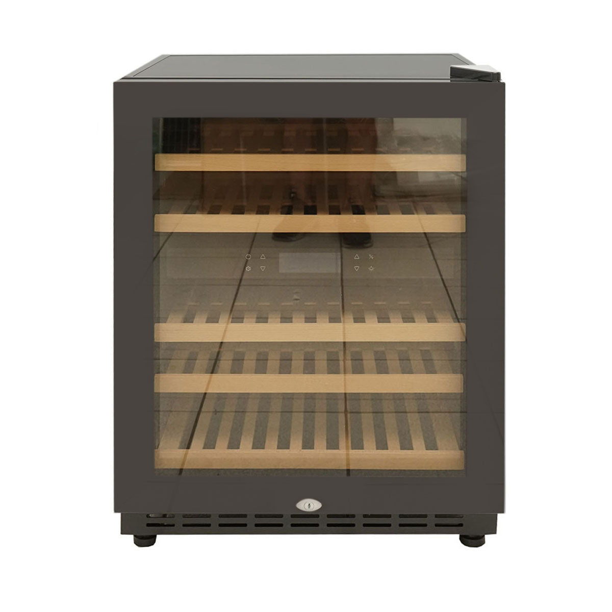 Wine cooler, refrigerating for 46 bottles, built-in, volume 118 L